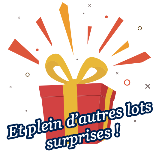 Cet plein d'autres lots surprises